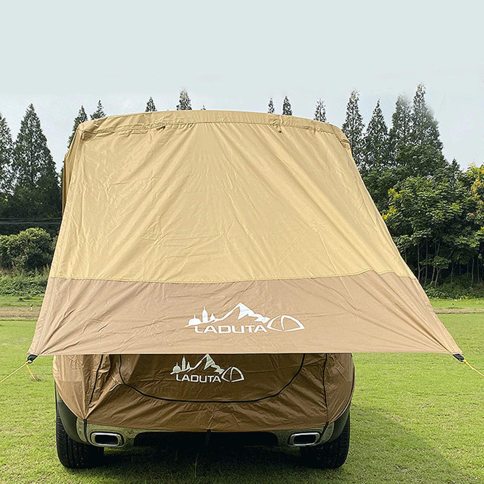 Car Tail Extension Bed Sunshade Rainproof Rear Tent Simple Motorhome For Self Driving Tour